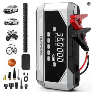 1500A peak Car Jump Starter 26800mA